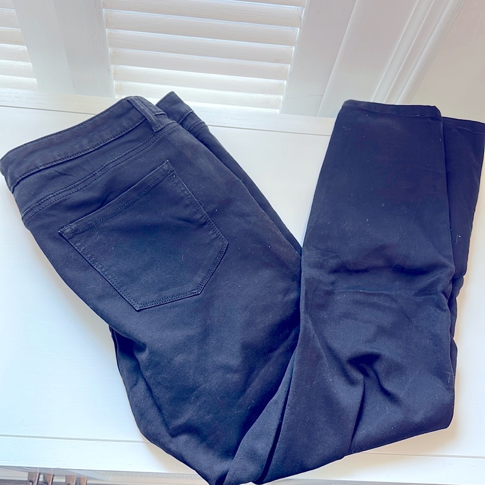 Black jeggings by Joe Fresh